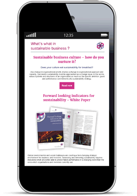 What's What in Sustainable Business Smart Phone