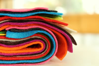 Materiality Matters - image of felt material roll