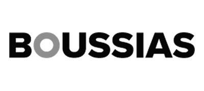 'Boussias logo - our customers'