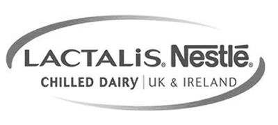 'Lactalis Nestle logo -our customers'