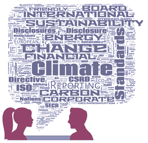 Sustainability consultants working with organisations to develop and communicate sustainability strategies